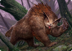 Owlbear Art Card [Dungeons & Dragons: Adventures in the Forgotten Realms Art Series] | Galaxy Games LLC