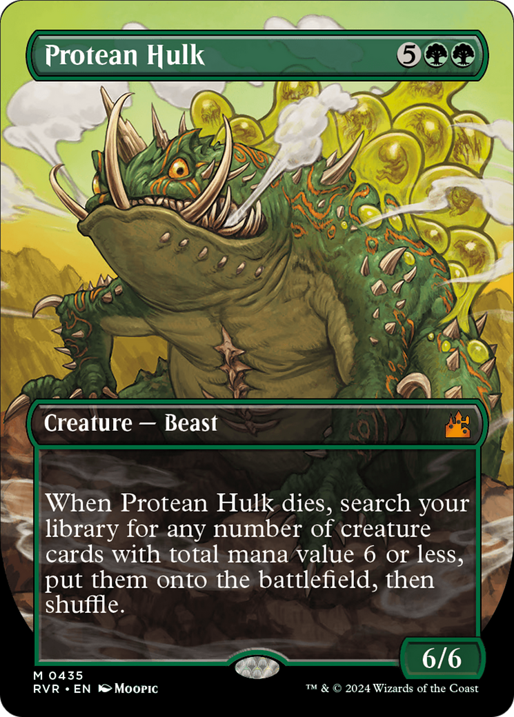 Protean Hulk (Anime Borderless) [Ravnica Remastered] | Galaxy Games LLC