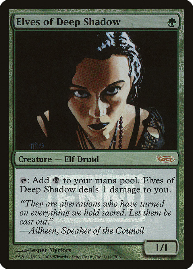 Elves of Deep Shadow [Friday Night Magic 2006] | Galaxy Games LLC
