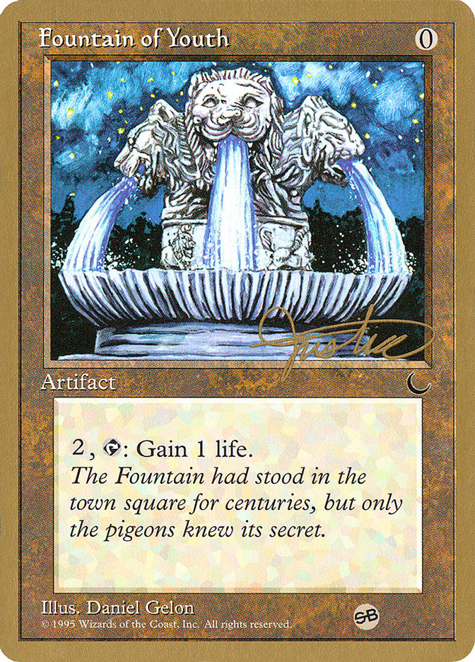 Fountain of Youth (Mark Justice) (SB) [Pro Tour Collector Set] | Galaxy Games LLC