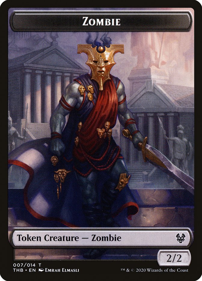 Zombie Token [Theros Beyond Death Tokens] | Galaxy Games LLC