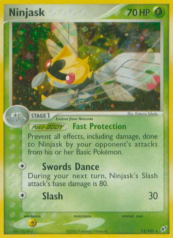 Ninjask (13/107) [EX: Deoxys] | Galaxy Games LLC