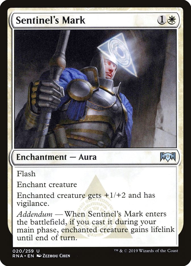 Sentinel's Mark [Ravnica Allegiance] | Galaxy Games LLC