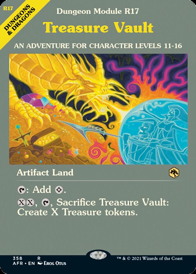 Treasure Vault (Dungeon Module) [Dungeons & Dragons: Adventures in the Forgotten Realms] | Galaxy Games LLC