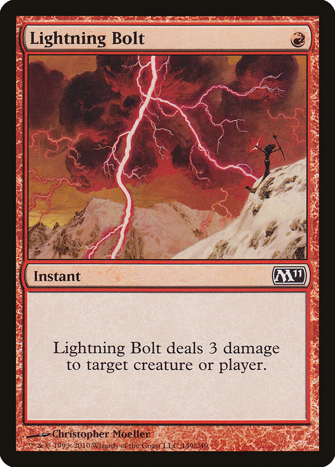 Lightning Bolt [Magic 2011] | Galaxy Games LLC