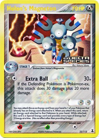 Holon's Magneton (22/113) (Stamped) [EX: Delta Species] | Galaxy Games LLC