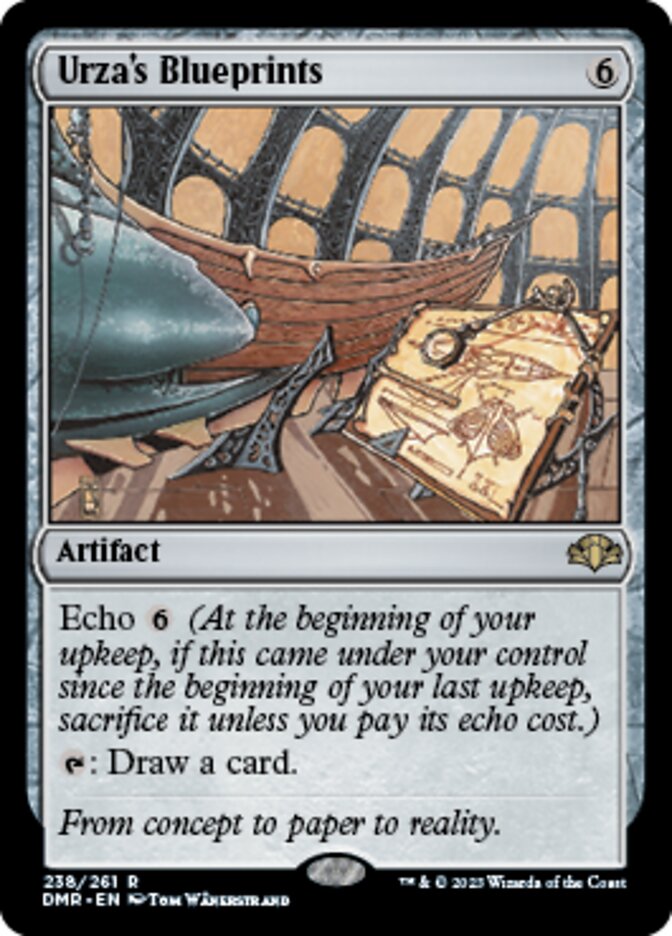 Urza's Blueprints [Dominaria Remastered] | Galaxy Games LLC