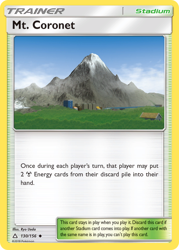 Mt. Coronet (130/156) [Sun & Moon: Ultra Prism] | Galaxy Games LLC