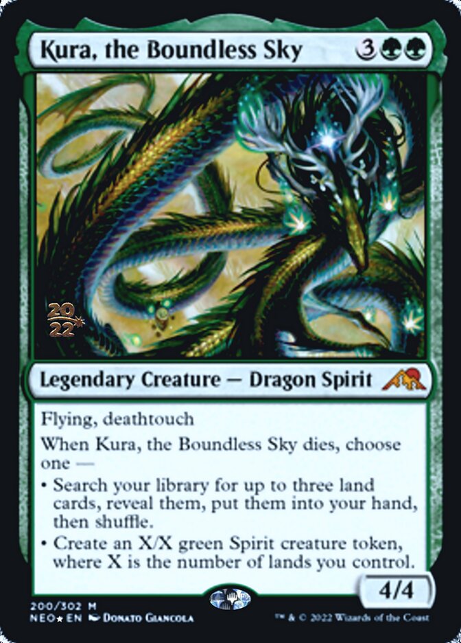 Kura, the Boundless Sky [Kamigawa: Neon Dynasty Prerelease Promos] | Galaxy Games LLC