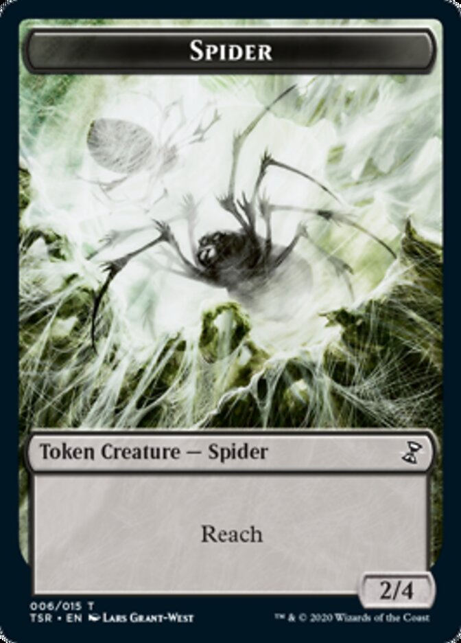 Spider Token [Time Spiral Remastered Tokens] | Galaxy Games LLC