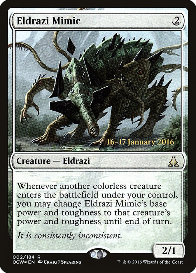 Eldrazi Mimic [Oath of the Gatewatch Prerelease Promos] | Galaxy Games LLC