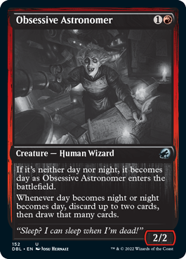 Obsessive Astronomer [Innistrad: Double Feature] | Galaxy Games LLC