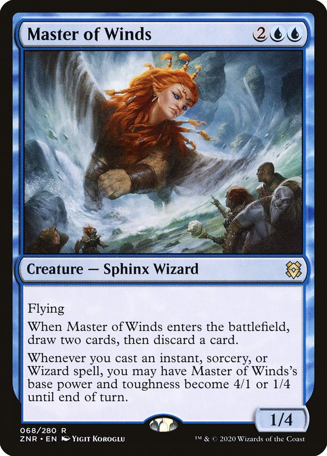 Master of Winds [Zendikar Rising] | Galaxy Games LLC