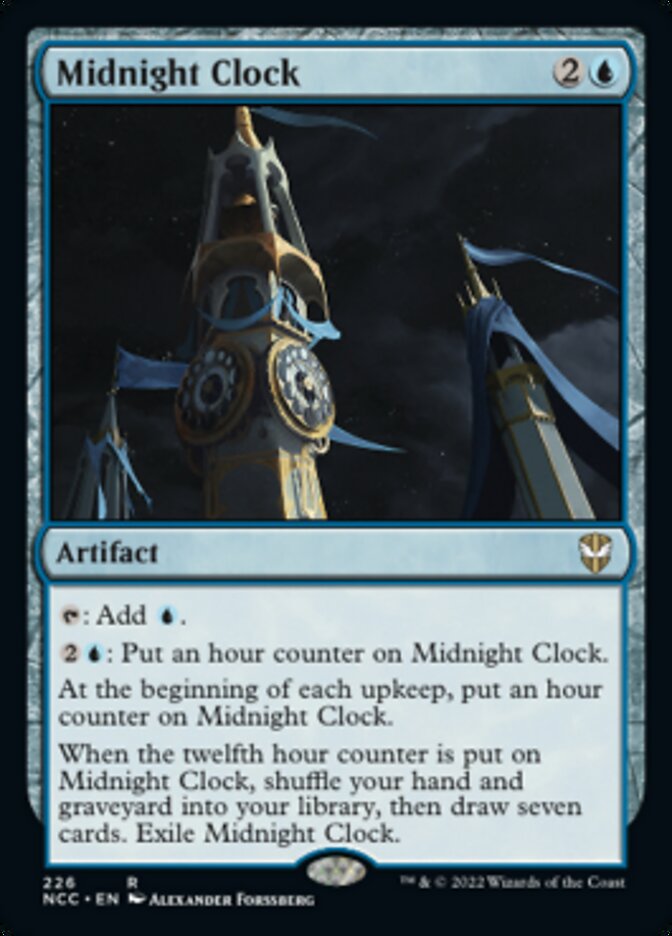 Midnight Clock [Streets of New Capenna Commander] | Galaxy Games LLC