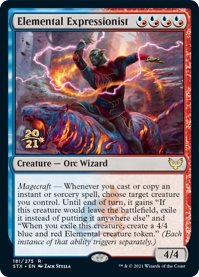 Elemental Expressionist [Strixhaven: School of Mages Prerelease Promos] | Galaxy Games LLC