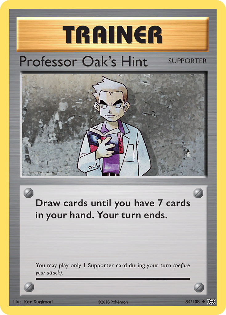 Professor Oak's Hint (84/108) [XY: Evolutions] | Galaxy Games LLC