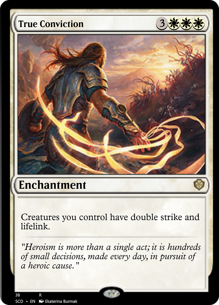 True Conviction [Starter Commander Decks] | Galaxy Games LLC