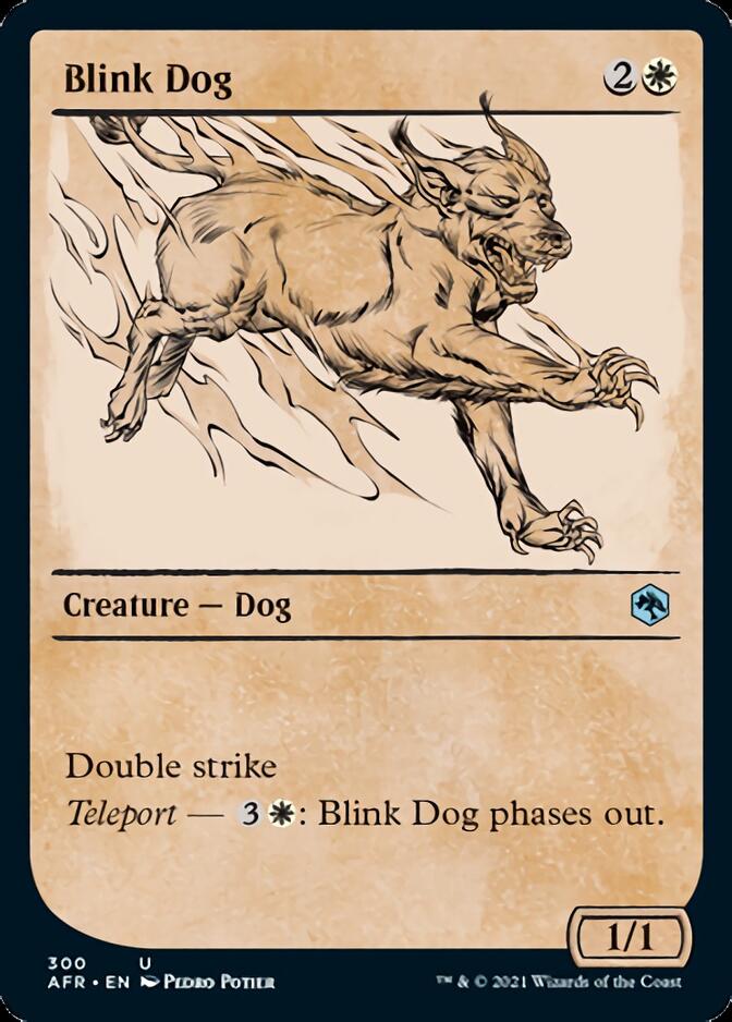 Blink Dog (Showcase) [Dungeons & Dragons: Adventures in the Forgotten Realms] | Galaxy Games LLC