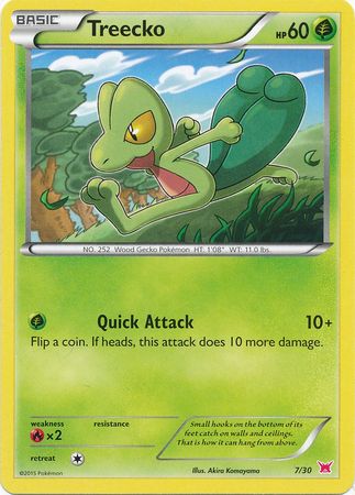 Treecko (7/30) [XY: Trainer Kit 2 - Latias] | Galaxy Games LLC