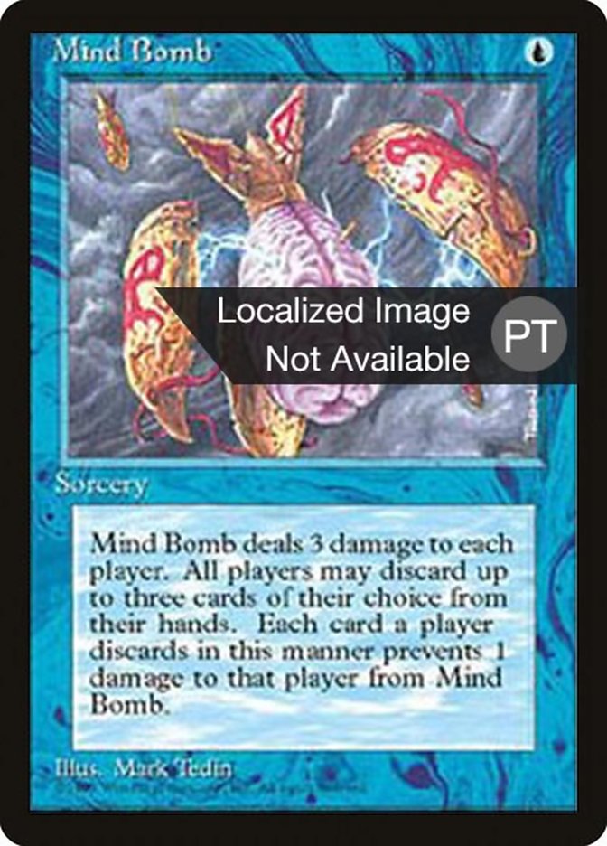 Mind Bomb [Fourth Edition (Foreign Black Border)] | Galaxy Games LLC
