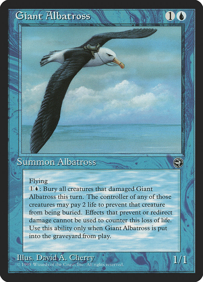 Giant Albatross (Empty Ocean) [Homelands] | Galaxy Games LLC