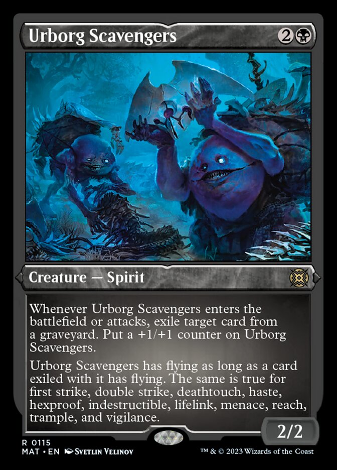 Urborg Scavengers (Foil Etched) [March of the Machine: The Aftermath] | Galaxy Games LLC
