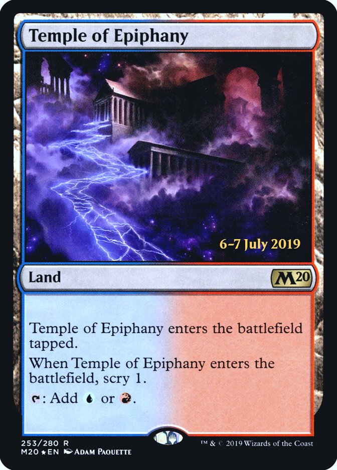 Temple of Epiphany [Core Set 2020 Prerelease Promos] | Galaxy Games LLC