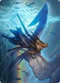 Righteous Valkyrie Art Card [Kaldheim Art Series] | Galaxy Games LLC