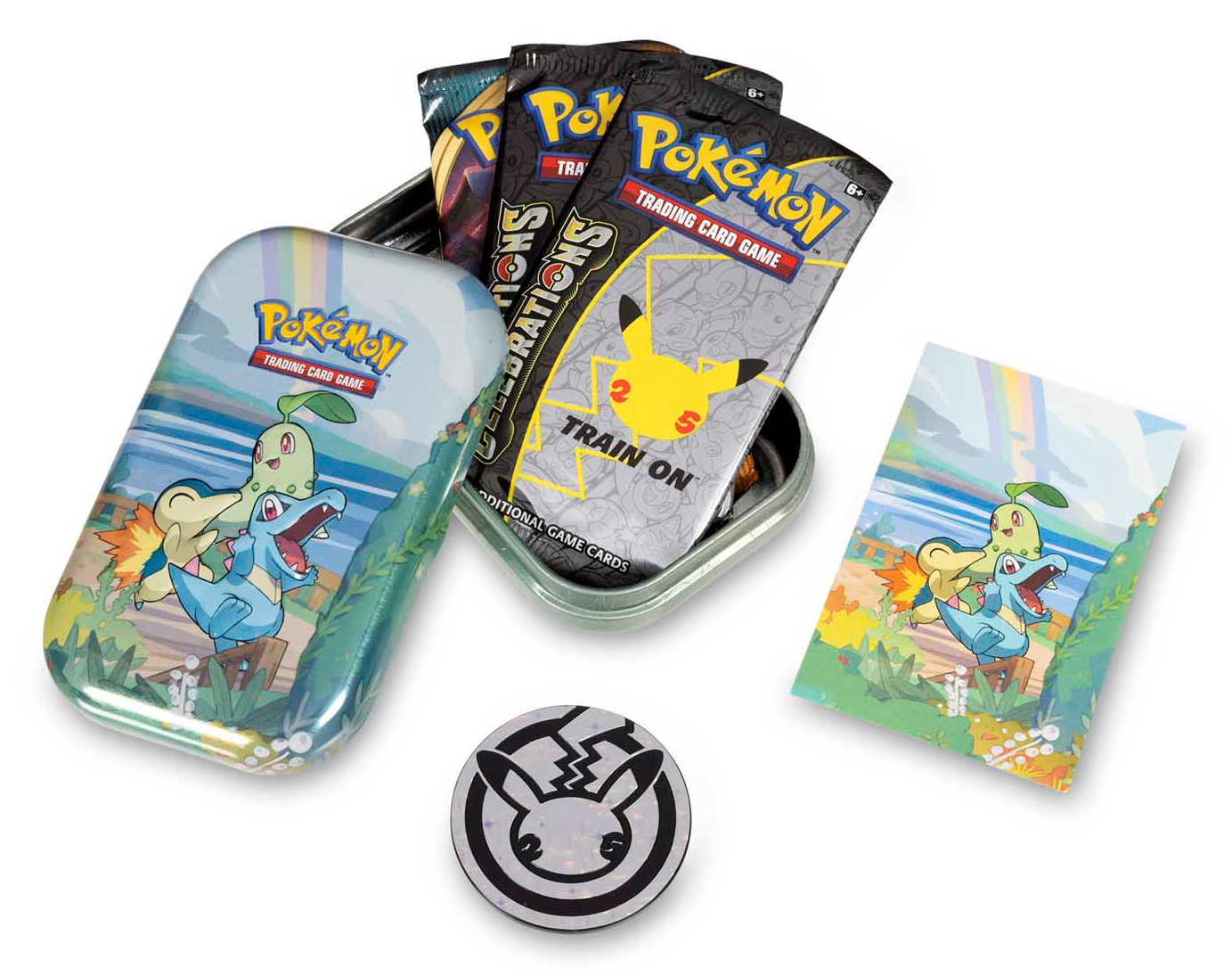 Celebrations: 25th Anniversary - Mini Tin (Johto) | Galaxy Games LLC