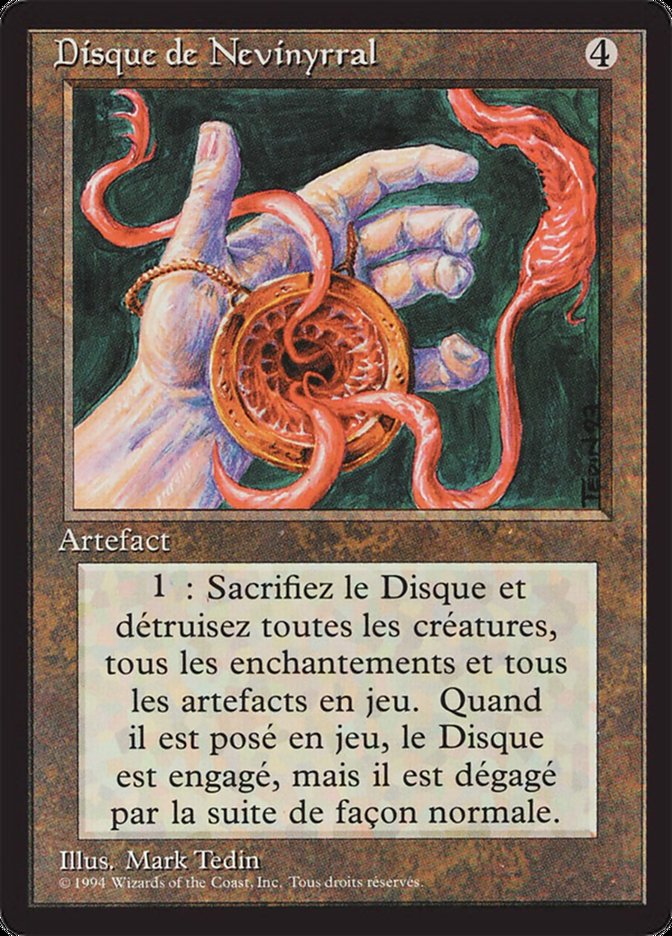 Nevinyrral's Disk [Foreign Black Border] | Galaxy Games LLC