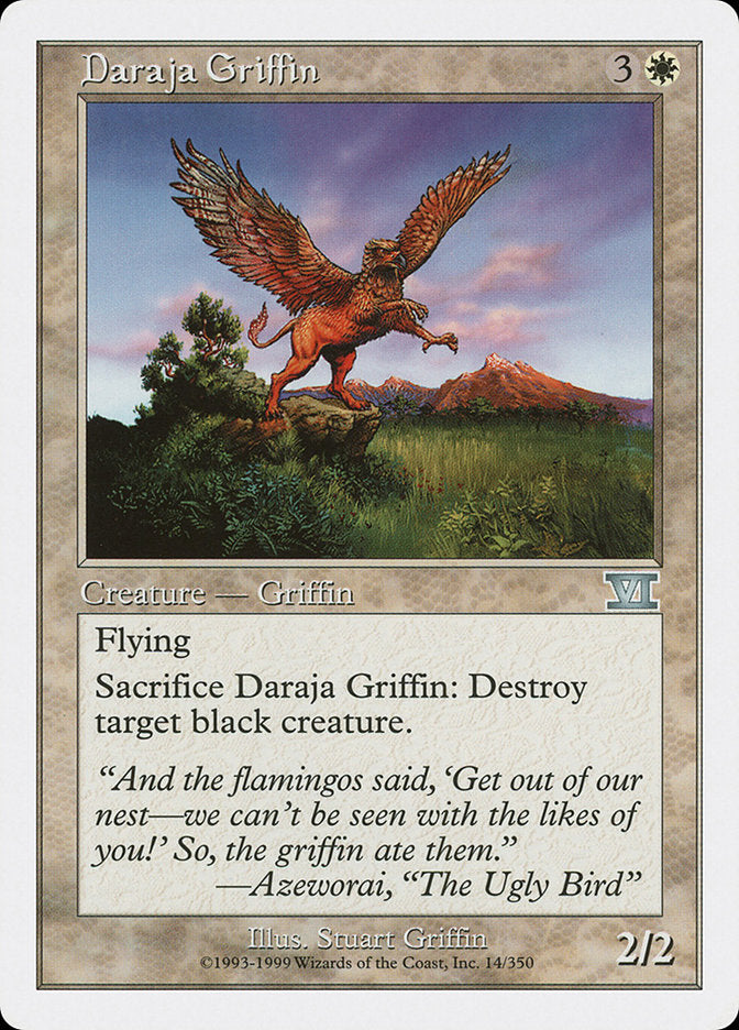 Daraja Griffin [Classic Sixth Edition] | Galaxy Games LLC