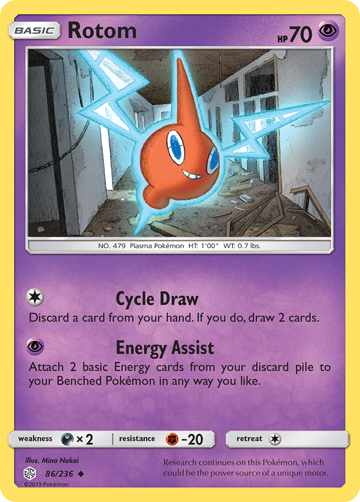 Rotom (86/236) [Sun & Moon: Cosmic Eclipse] | Galaxy Games LLC