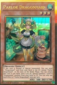 Parlor Dragonmaid [MAGO-EN023] Gold Rare | Galaxy Games LLC