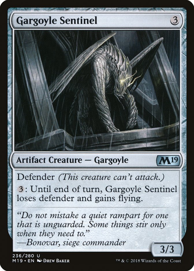 Gargoyle Sentinel [Core Set 2019] | Galaxy Games LLC