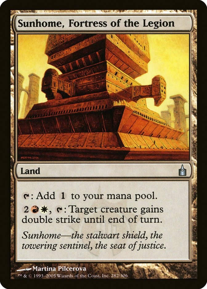 Sunhome, Fortress of the Legion [Ravnica: City of Guilds] | Galaxy Games LLC