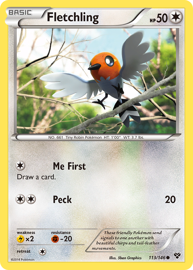 Fletchling (113/146) [XY: Base Set] | Galaxy Games LLC