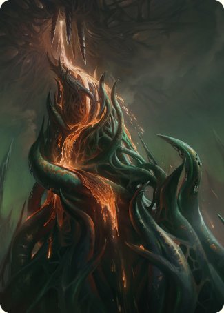 Copperline Gorge Art Card [Phyrexia: All Will Be One Art Series] | Galaxy Games LLC