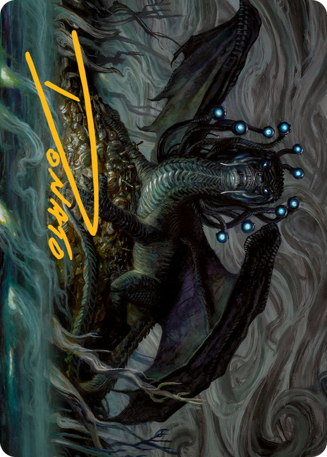 Oculus Whelp Art Card (Gold-Stamped Signature) [March of the Machine Art Series] | Galaxy Games LLC