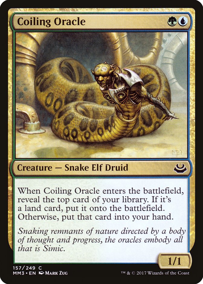 Coiling Oracle [Modern Masters 2017] | Galaxy Games LLC