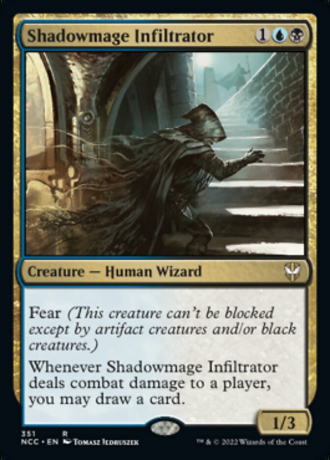 Shadowmage Infiltrator [Streets of New Capenna Commander] | Galaxy Games LLC