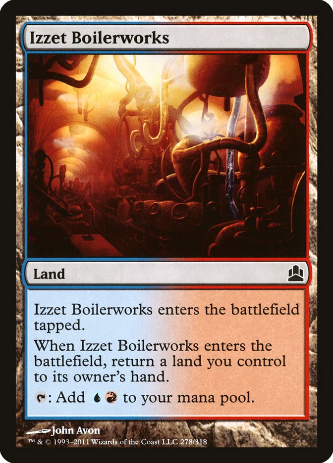 Izzet Boilerworks [Commander 2011] | Galaxy Games LLC