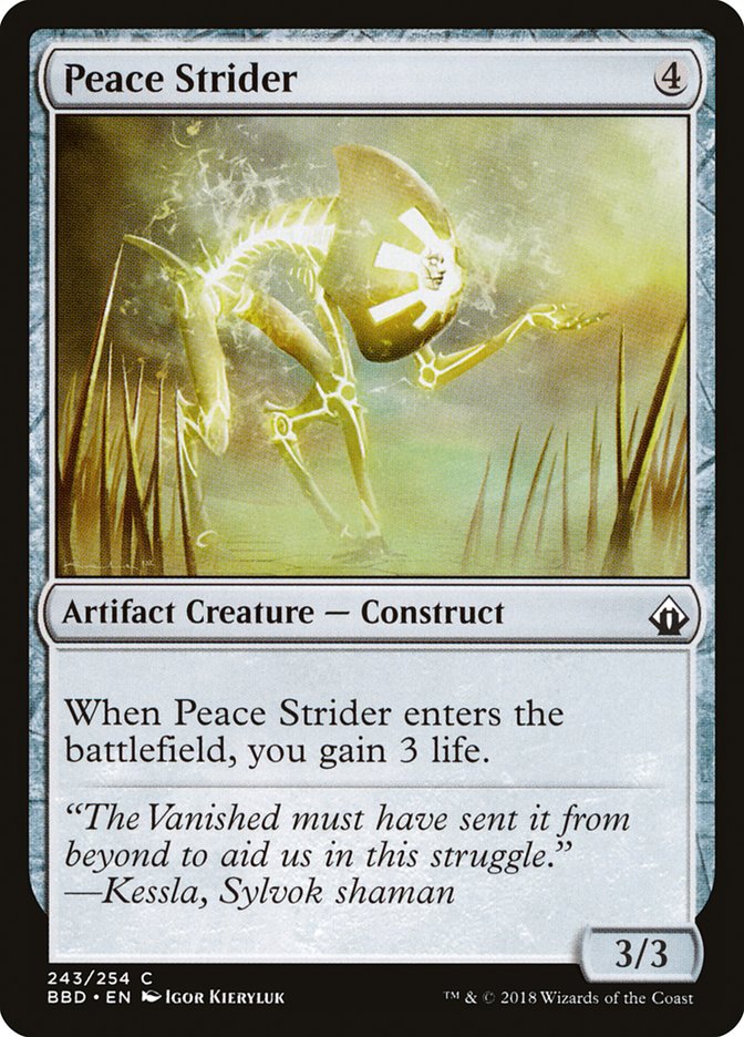 Peace Strider [Battlebond] | Galaxy Games LLC