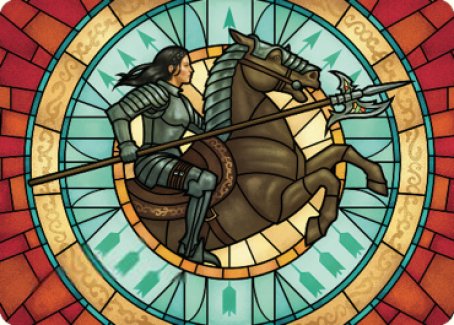 Tori D'Avenant, Fury Rider Art Card [Dominaria United Art Series] | Galaxy Games LLC