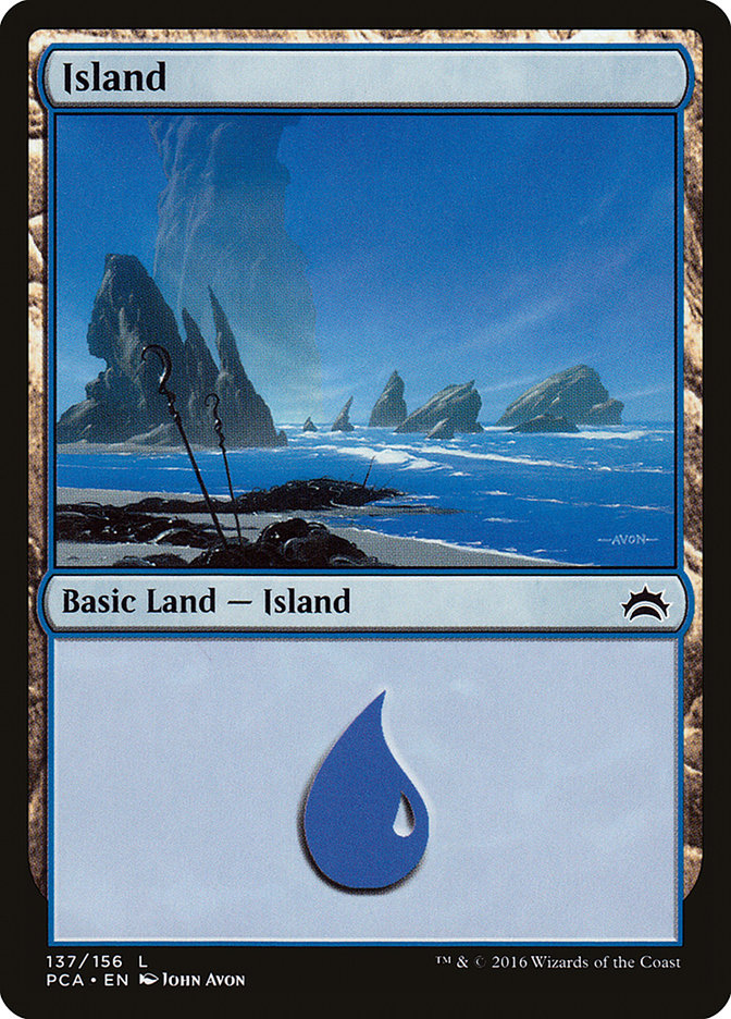 Island (137) [Planechase Anthology] | Galaxy Games LLC