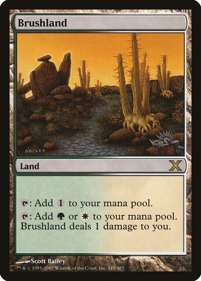 Brushland [Tenth Edition] | Galaxy Games LLC