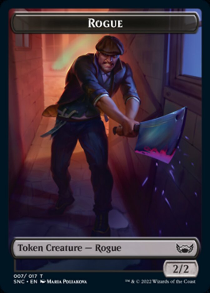 Rogue Token [Streets of New Capenna Tokens] | Galaxy Games LLC