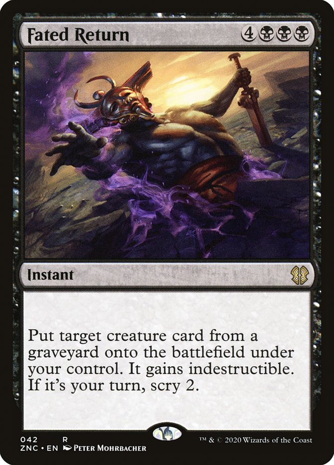 Fated Return [Zendikar Rising Commander] | Galaxy Games LLC