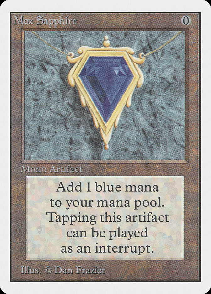 Mox Sapphire [Unlimited Edition] | Galaxy Games LLC