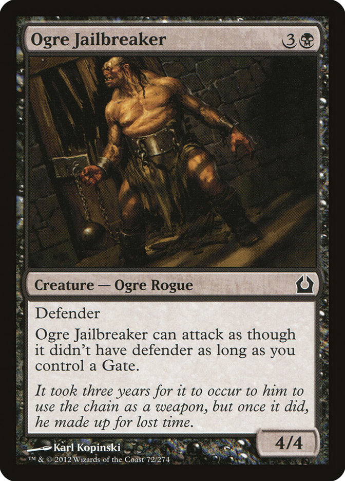 Ogre Jailbreaker [Return to Ravnica] | Galaxy Games LLC