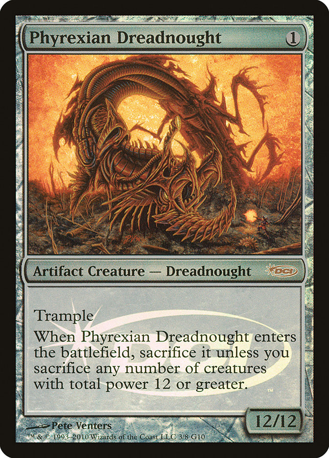 Phyrexian Dreadnought [Judge Gift Cards 2010] | Galaxy Games LLC